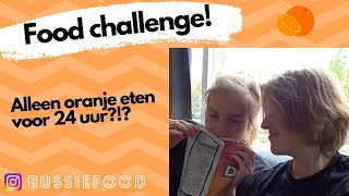 Food challenge oranje