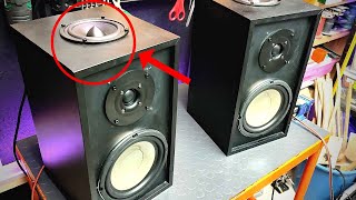 DIY Speakers with mid-range on top