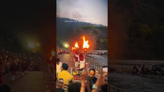 If you keep the past alive within you, you will become dead to the present. #rishikesh #gangaaarti