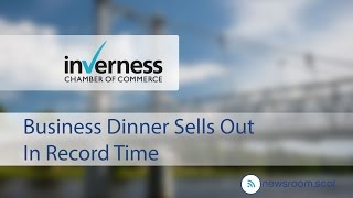 Business Dinner Sells Out in Record Time