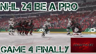 NHL® 24 Be A Pro Stanley Cup Finals game #4