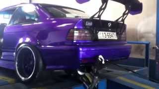 Anti Lag BMW E36 M50 Turbo, Link ECU, tuned by Husam Salem, Jordan