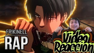 Vídeo Reacción ll Rap De Levi Aduerman ll FrikiNell