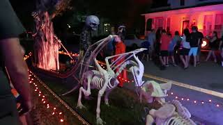 The Last Ever Amazing Halloween Lights On Jeater Bend Drive In Celebration, Florida!