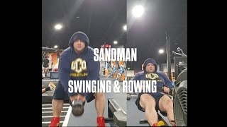 💪🏽 SANDMAN SWINGING & ROWING CIRCUIT MARATHON BURN-OUT 🌛 🔥