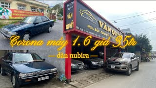 Toyota corona đời 90 giá 35tr cùng dàn nubira đẹp phục vụ đón chào tết...