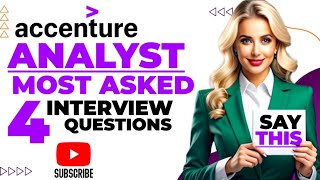 Accenture analyst four interview questions and answer