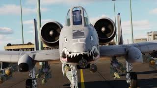 A-10 in action | Thunderstruck - AC/DC | DCS World [First 15s cut]