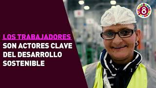 #timefor8 - Los trabajadores son actores clave del desarrollo sostenible