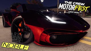 Using the NOBLE M500 in the Grand Race **INSANE TOP SPEED** - The Crew Motorfest