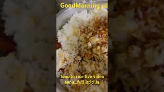 😋tasty tomato rice#live video short#viral🥳👌😋