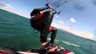 Kitesurf Vengeron lac de Genève Cabrinha 11m