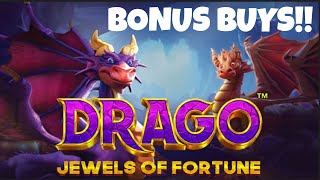 DRAGON WIN!! DRAGO JEWELS OF FORTUNE BONUS BUYS!! (ROOBET)