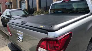 MAZDA BT-50 BLACK ROLLER LID / SHUTTER