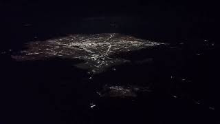 Las Vegas from 36,000ft