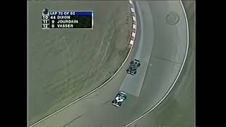 Cristiano da Matta spins out Mid-Ohio 2002