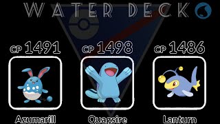 Water deck great batting league Pokemongo #ポケモンgo #pokemon #pokemongo #greatbattleleague #gobattle