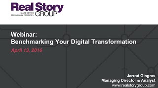 Webinar: Benchmarking Your Digital Transformation