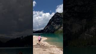 #braies #lake #lakebraies #alps #italy #travel #traveling #shortvideo #lifestyle #happytime