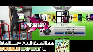 [DDR]Gorillaz - Feel Good Inc. DDR X2 DOUBLE EXPERT 8 (EDP8) PFC #DDR #dancedancerevolution HN!!