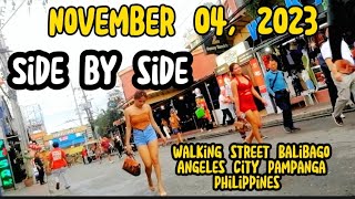 November 04, 2023 WALKING STREET BALIBAGO ANGELES CITY PAMPANGA PHILIPPINES #touristspot