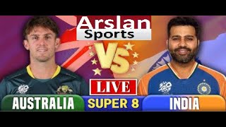 Australia vs India, 51st Match, Super 8 Group 1 Live Cricket Score, Commentary Aus Bat 2st innings