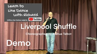 FREESTYLE / DEMO BEGINNER LINE DANCE - Liverpool Shuffle