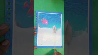 magic water color droing esy for water #drawing #coloring #art