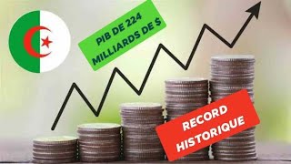 le PIB de l'Algérie dépassera la barre symbolique des 200 milliards de dollars en 2023 #algerie