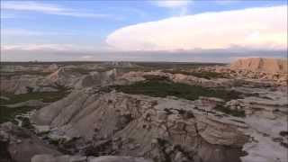 Toadstool Geologic Park, Oglala National Grassland, Nebraska (Video)