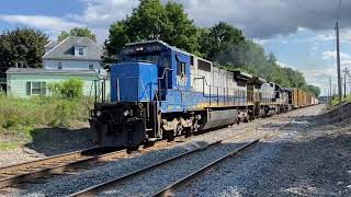 MBTA, Amtrak, and Pan Am trains at Cross Road! 7/28/21