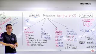 Princípios fundamentais: Princípios IMPLÍCITOS e EXPLÍCITOS