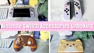 Best Nintendo Switch Accessories Unboxing & Animal Crossing Game Play 🎮🌿