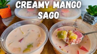 COCOK BANGET UNTUK BERBUKA PUASA !! BUKO MANGO SAGO CREAMY BANGET | DAPUR EMA