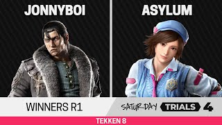 Saturday Trials 4 T8 Winners R1 - JonnyBoi (Dragunov) vs Asylum (Asuka)