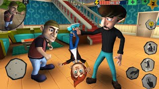 ИГРАЮ ПРОТИВ ЗАКЛЮЧЕННЫЕ СОСЕДИ - Scary Robber ПОХОЖАЯ ИГРА на Scary Teacher 3D