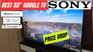 Best 55 Inch 4K TV INDIA 2024 | Sony BRAVIA 55 inch 4K Google TV | KD-55X74L