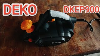 DEKO DKEP900. Обзор на бюджетный электрорубанок.