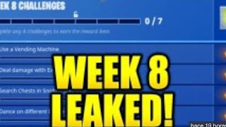 Fortnite Season 4 Week 8 (Leaked)