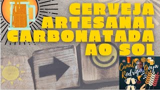 Cerveja Artesanal Carbonatada ao Sol - Comparação Witbiers Normal x Sol - Rodrigo Goya #rodrigogoya