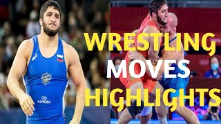 WRESTLING MOVES HIGHLIGHTS ||#wrestlingmoves #workout #wrestlingtechnique