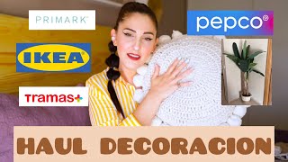 SUPER HAUL DECORACION: 🏠compro una planta ENORME💸!!PRIMARK,PEPCO,IKEA, CASA,TRAMAS (anibeautyglow)