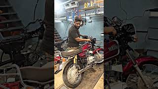 Rx 135 restoration complete #yamaha #automobile #rx #yamaharx #rx115 #yamaharxz #rx10 #rd350 #viral