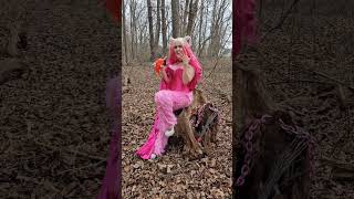 Authorities found the pink thing reported by a hiker. Calls herself Barbie Krampus. #Barbie #krampus