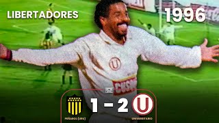 Peñarol 1-2 Universitario | Copa Libertadores | Completo | Goles de Carazas y Gonzáles | 1996 ⚽🎞