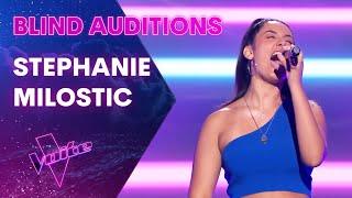 Stephanie Milostic Performs Dua Lipa's New Rules  | The Blind Auditions | The Voice Australia