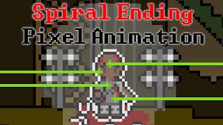 Spiral Ending Pixel Animation