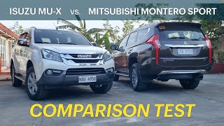 Isuzu MU-X vs. Mitsubishi Montero Sport | Comparison Test with POV Drive (Available Subtitles/CC)