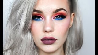 Colorful Makeup for all eye colors with Dotted Liner