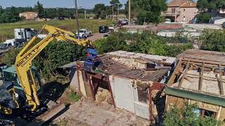 Démolition de constructions illégales à Béziers